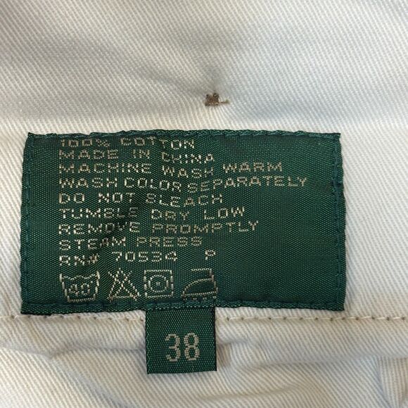 Vintage Orvis Men Khaki Canvas Field Work Pants Size 38 (38x31) Cotton D050 -1 - Picture 11 of 16